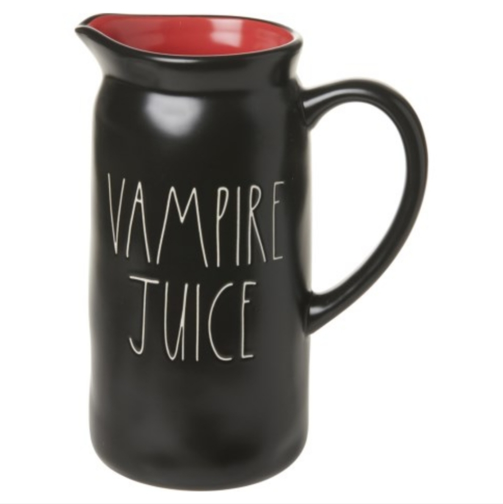 Rae Dunn Vampire Juice Sangria Ceramic Pitcher - Picture 1 of 4